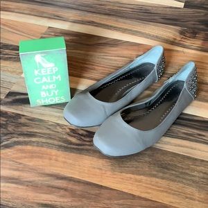 Maurices gray flats